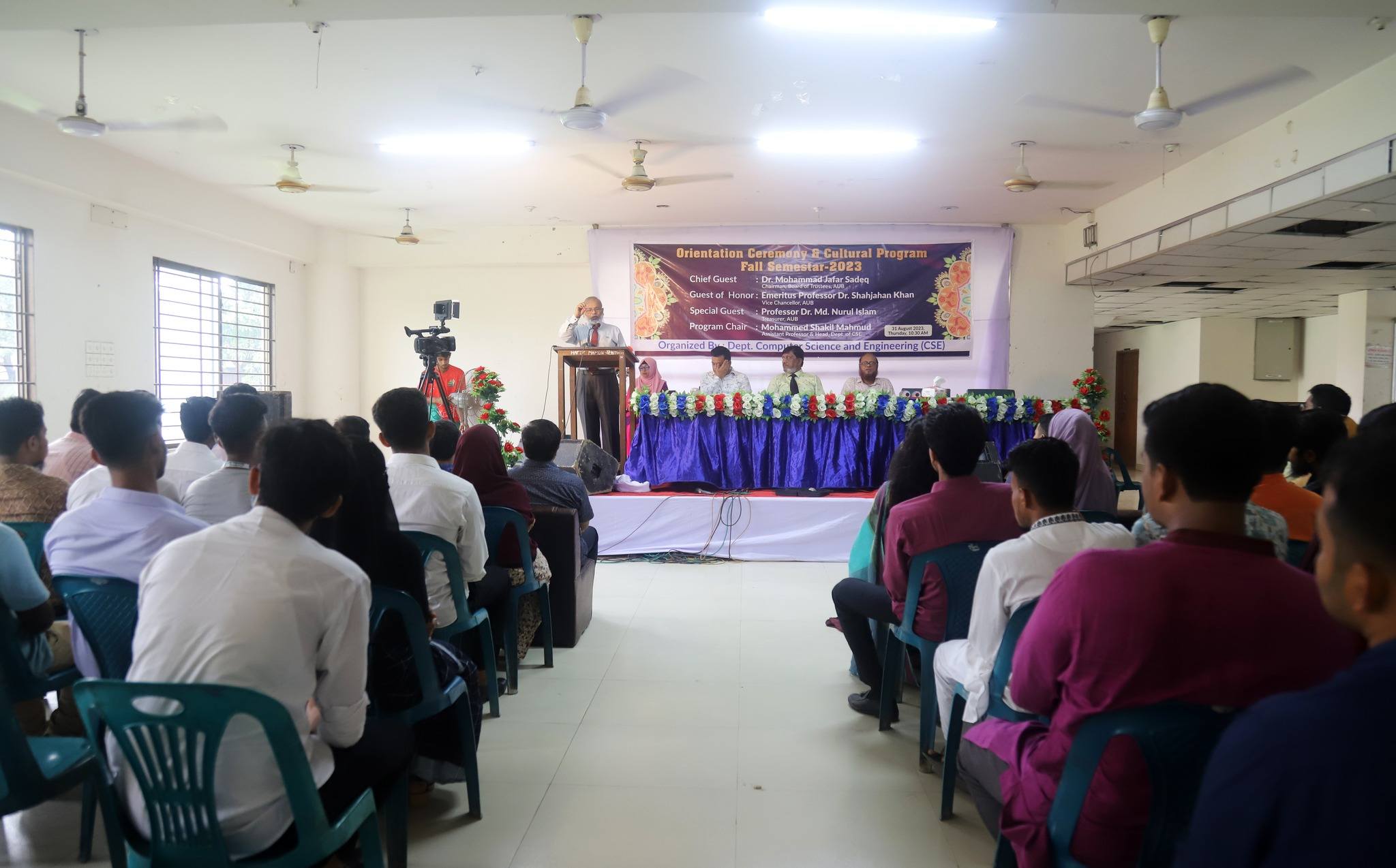 Orientation Ceremony & Cultural Program