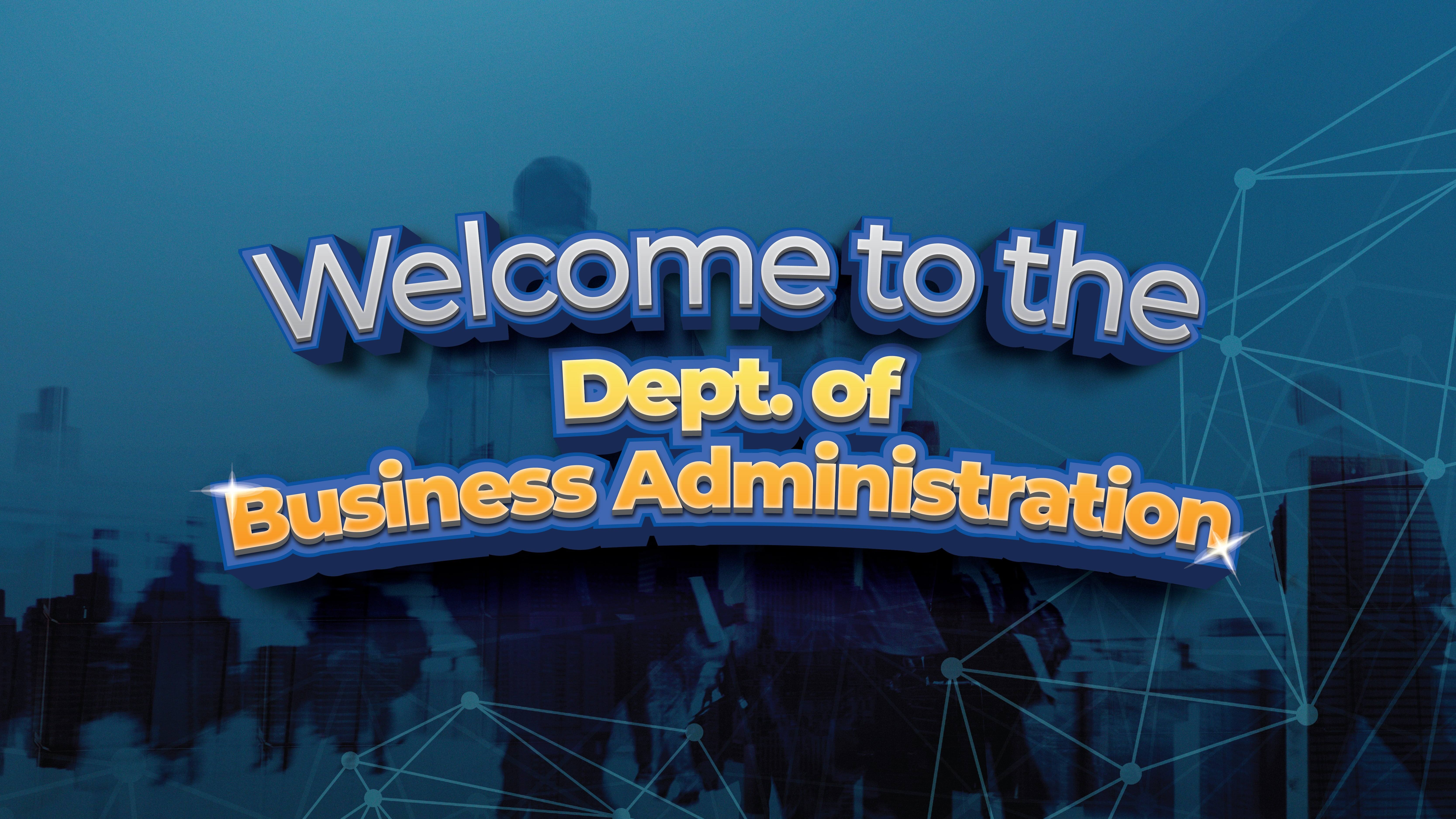 Business Administration banner