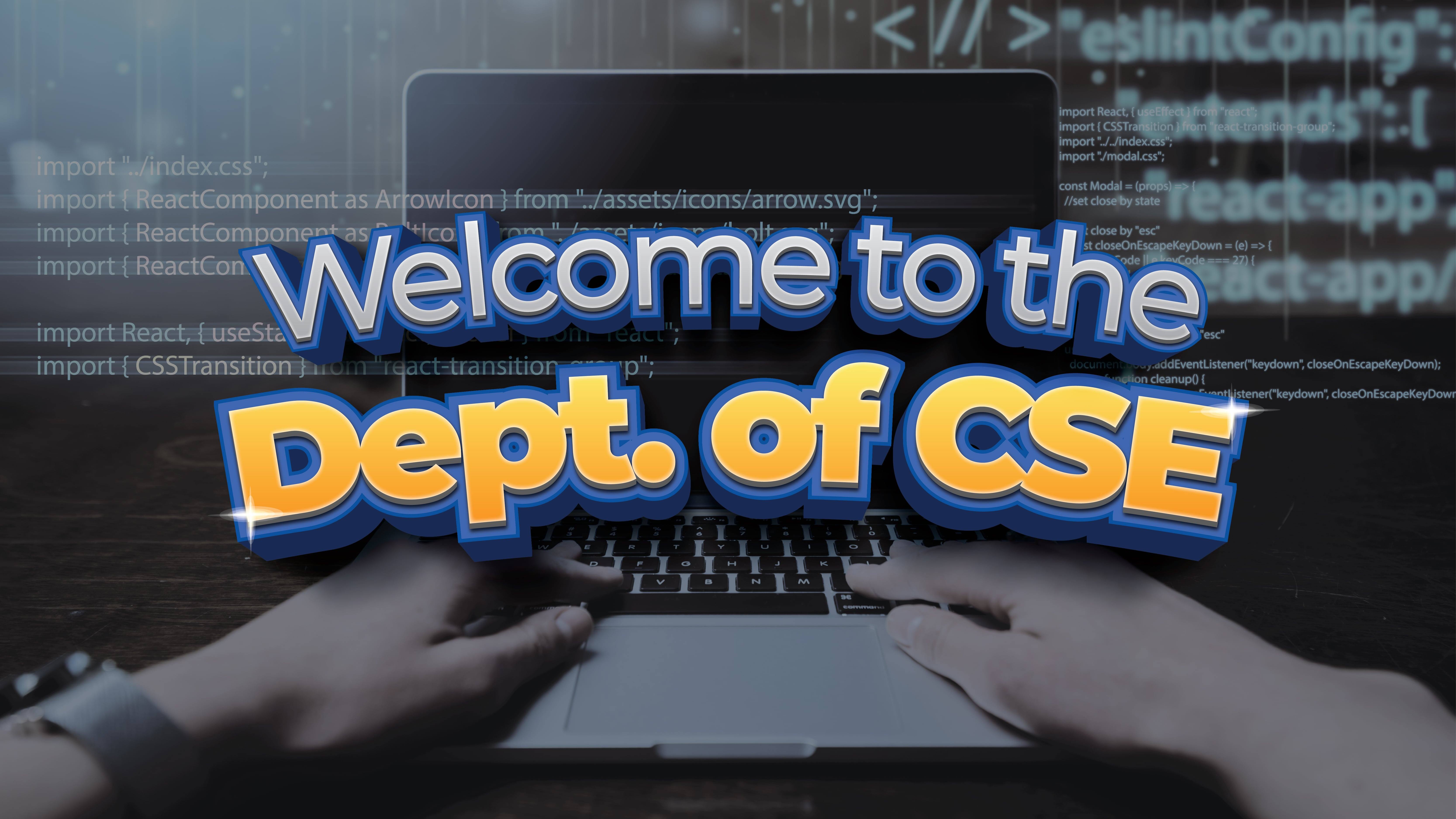 Computer Science and Engineering banner