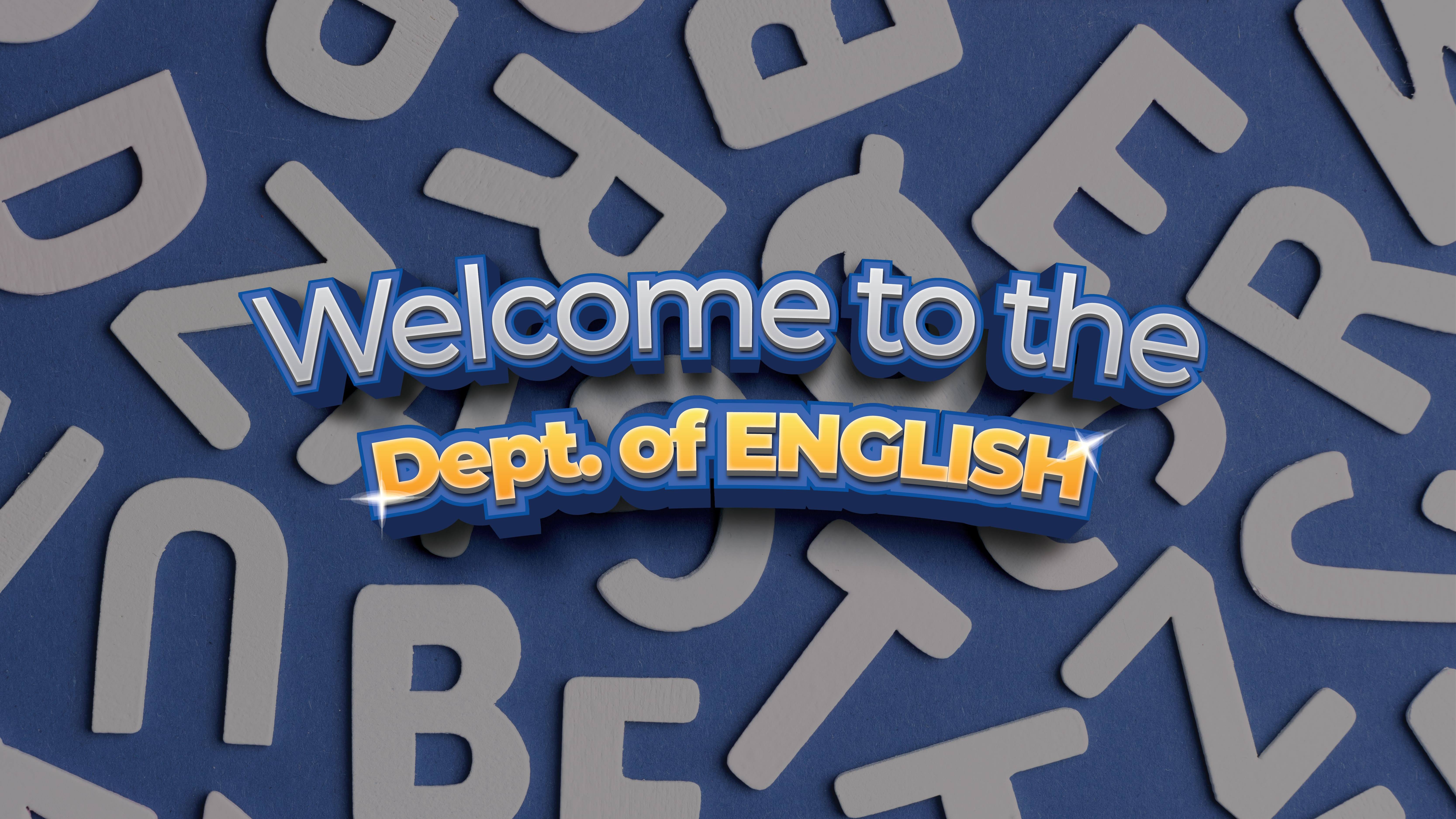 English banner