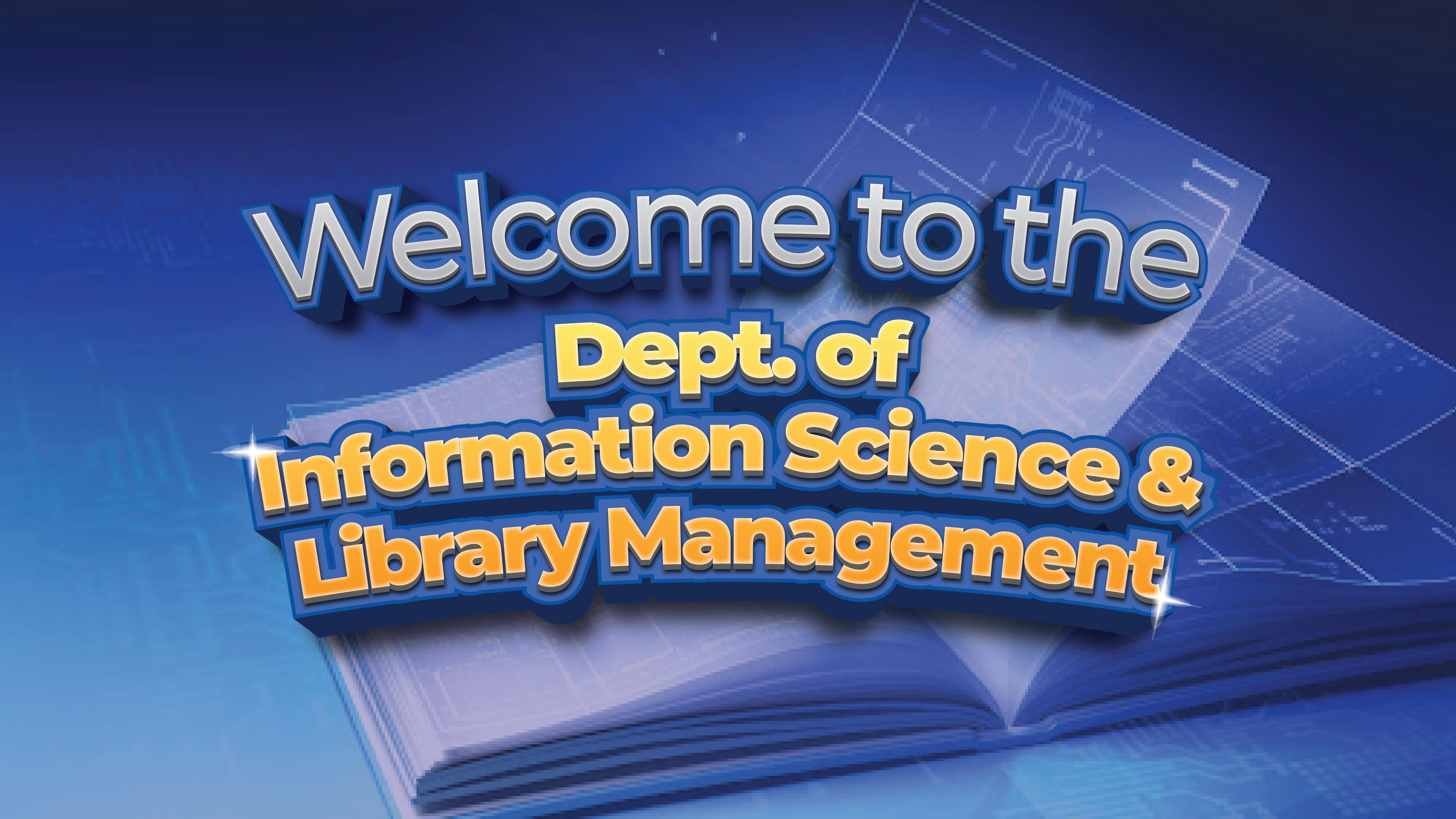 Information Science and Library Management banner
